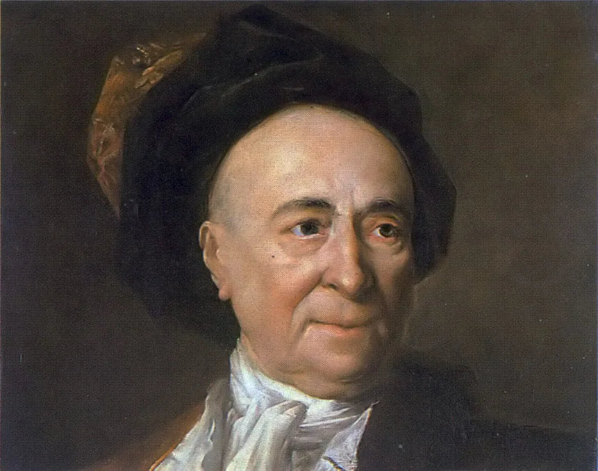Portrait de Fontenelle - Nicolas de Largillière image 1 copie peinte à la main à l’huile