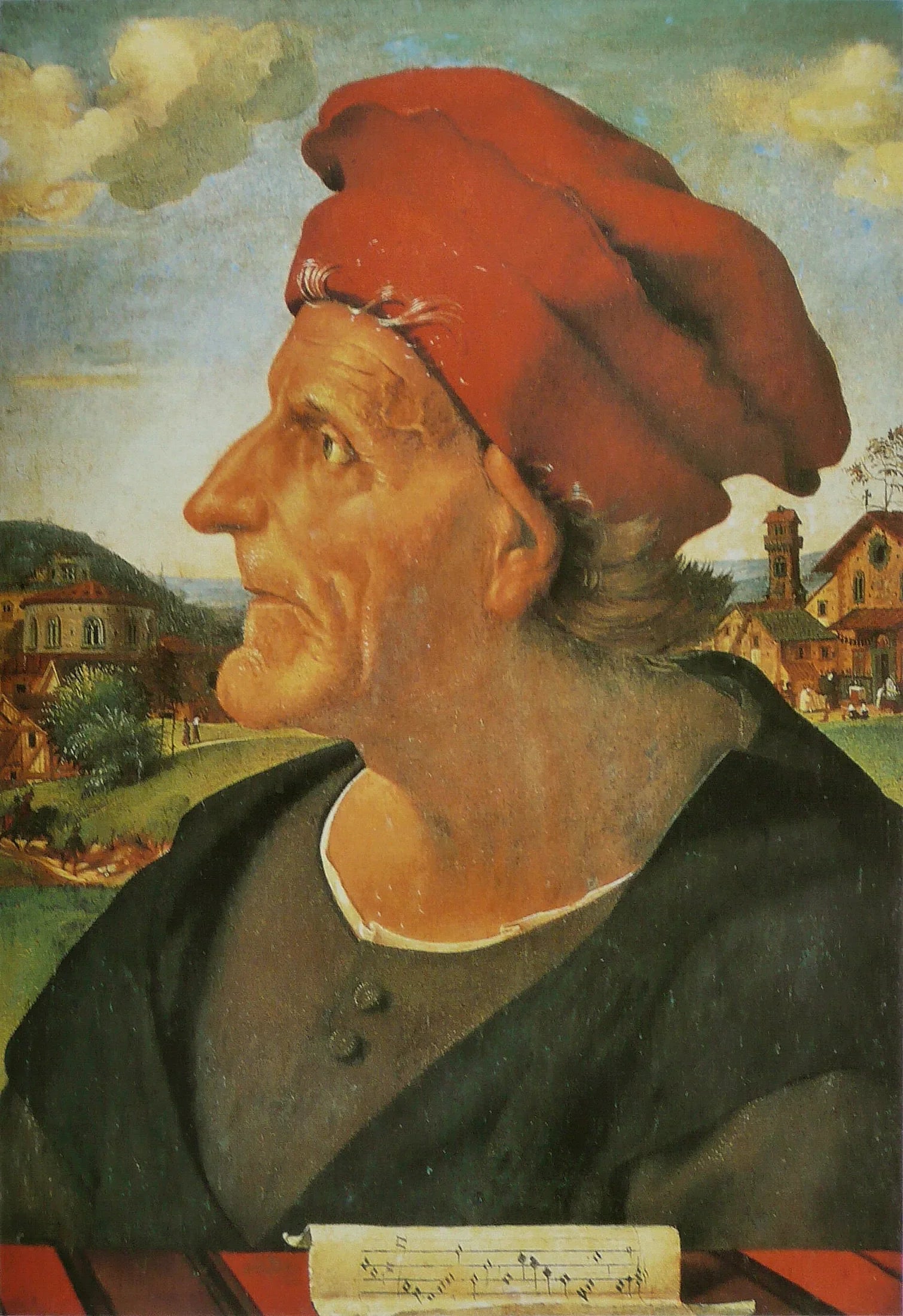 Portrait de Francesco Giamberti da Sangallo - Piero di Cosimo image 1 reproduction d’œuvre d’art à l’huile
