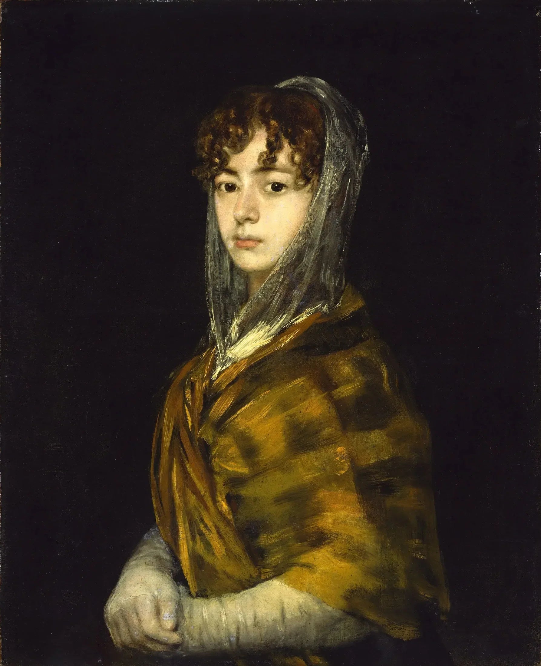 Portrait de Francisca Sabasa García - Francisco de Goya image 1 reproduction réalisée par Alpha Reproduction