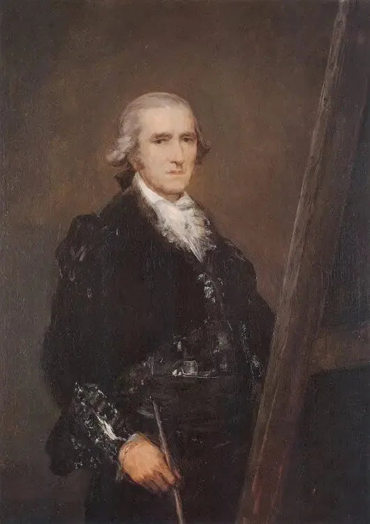 Portrait de Francisco Bayeu - Francisco de Goya image 1 tableau peint à l’huile sur toile