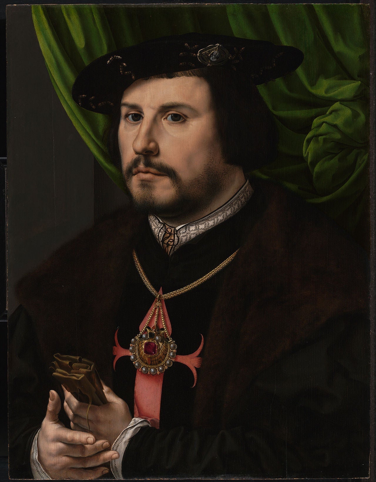 Portrait de Francisco de los Cobos et Molina - Jan Gossaert image 1 copie de tableau peinte à la main