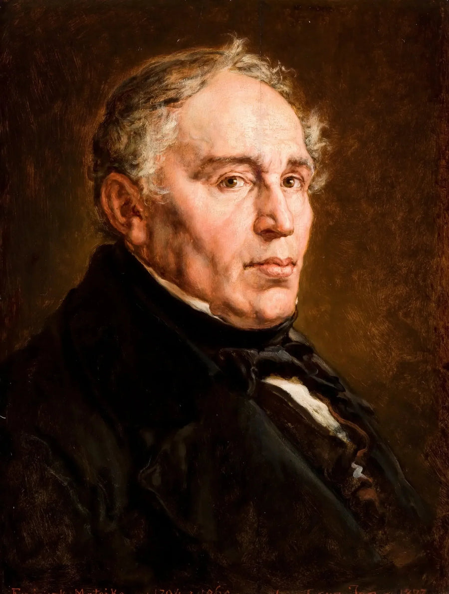 Portrait de Franciszek Matejko, père de l'artiste. - Jan Matejko