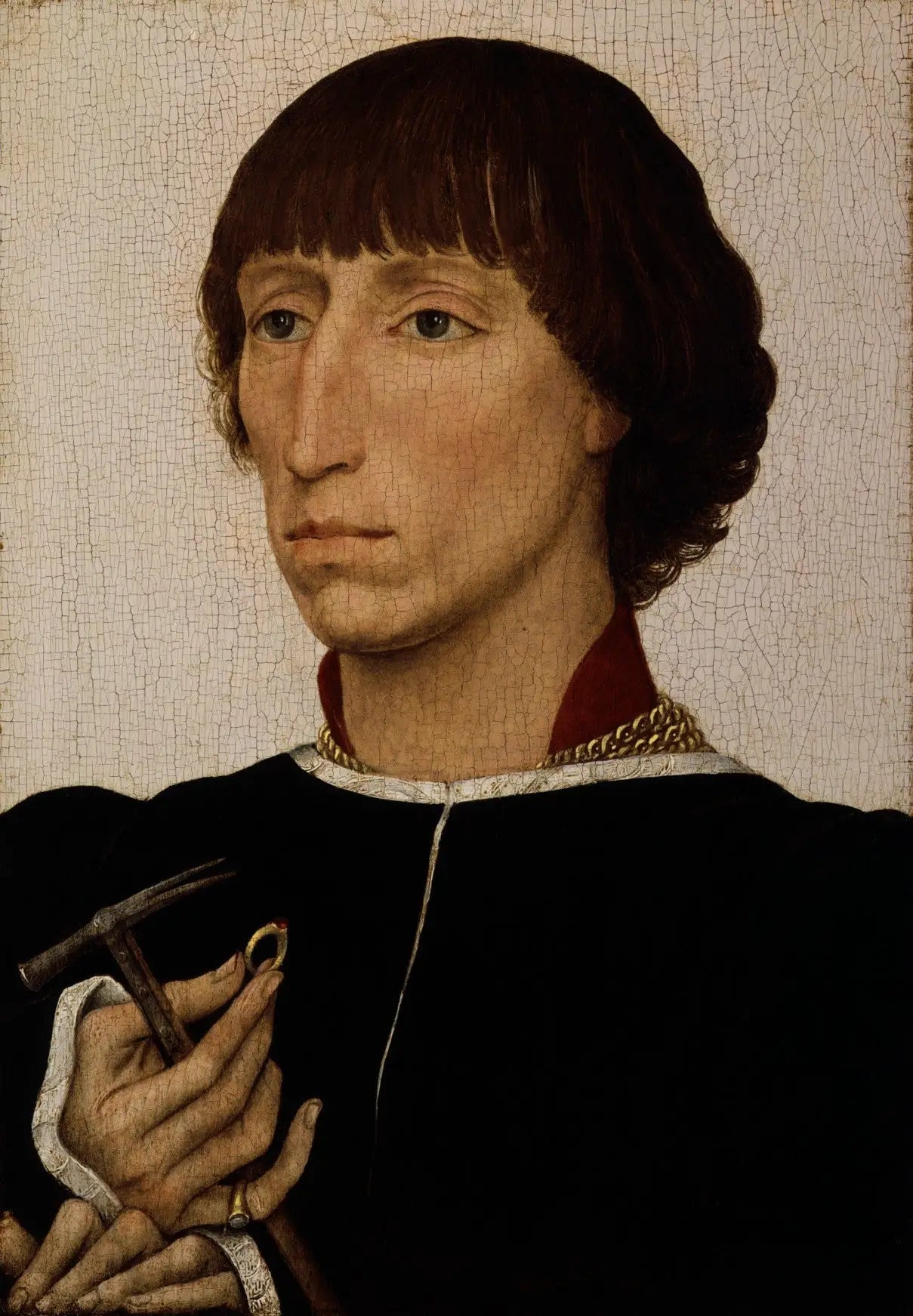 Portrait de François d'Este - Rogier van der Weyden image 1 copie peinte à la main à l’huile