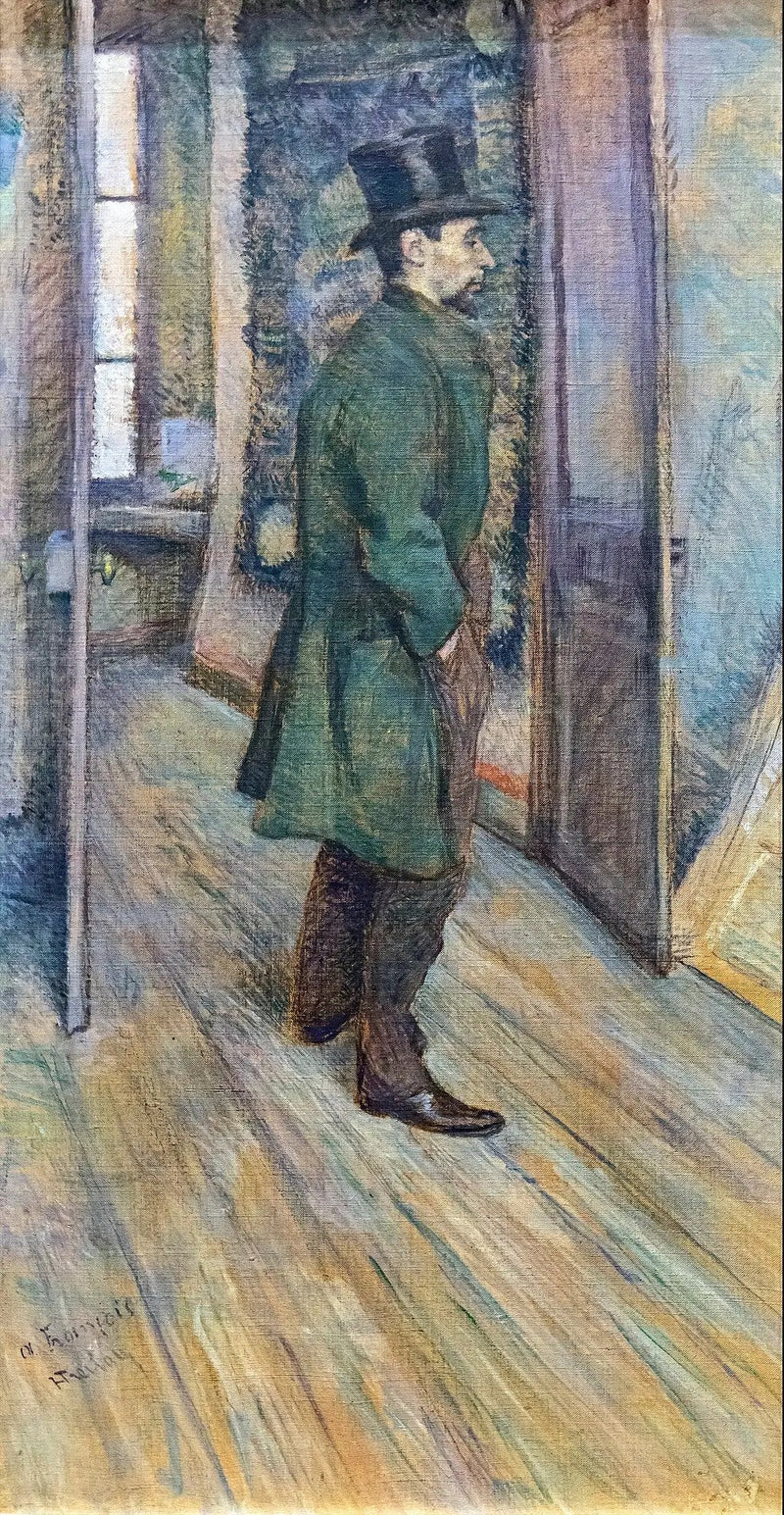 Portrait de François Gauzi - Henri de Toulouse-Lautrec