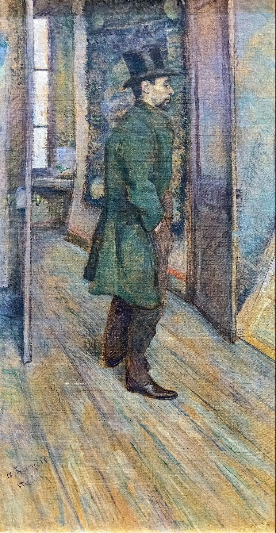 Portrait de François Gauzi - Henri de Toulouse-Lautrec