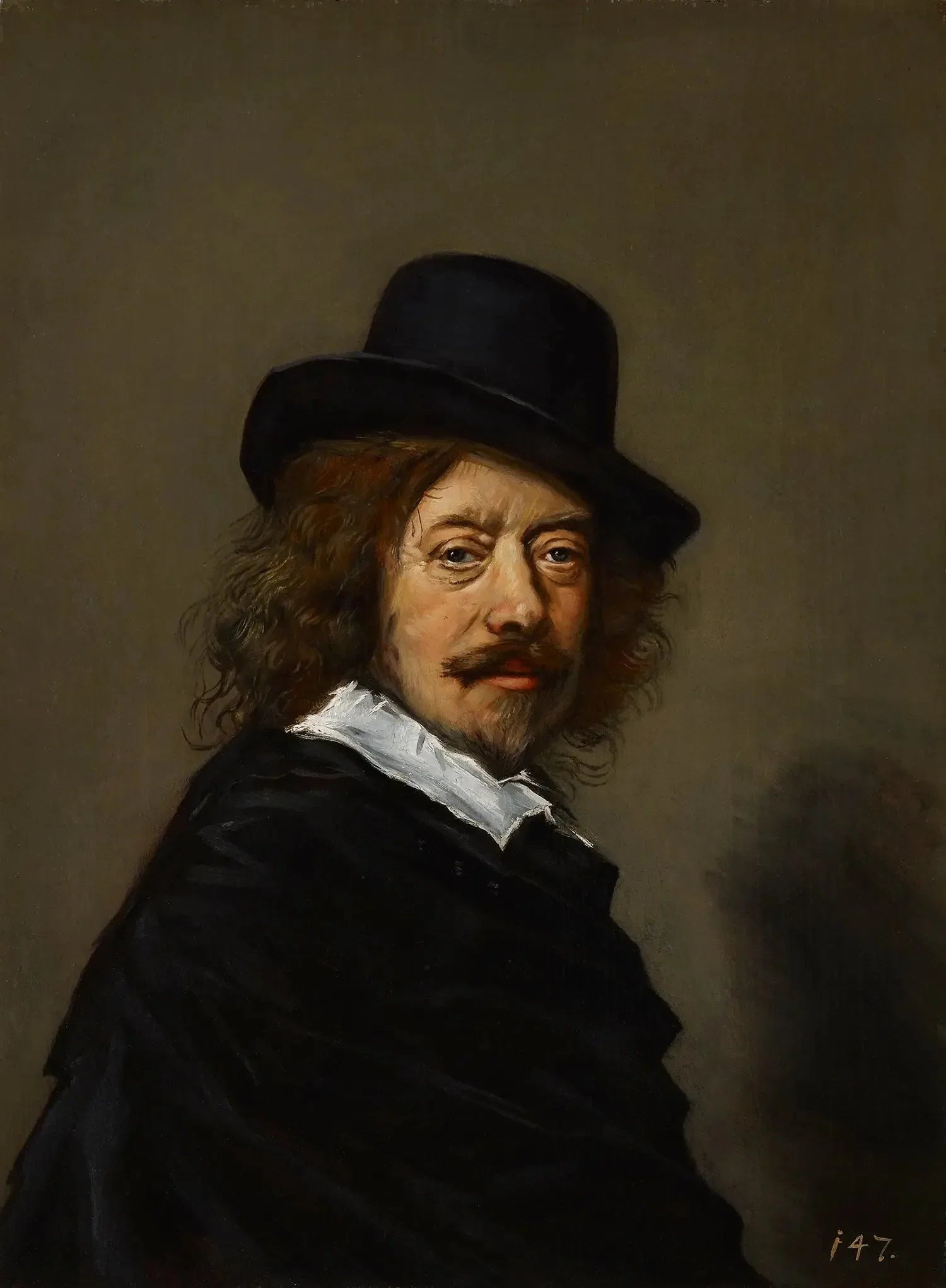 Portrait de Frans Hals - Frans Hals image 1 tableau peint à l’huile sur toile