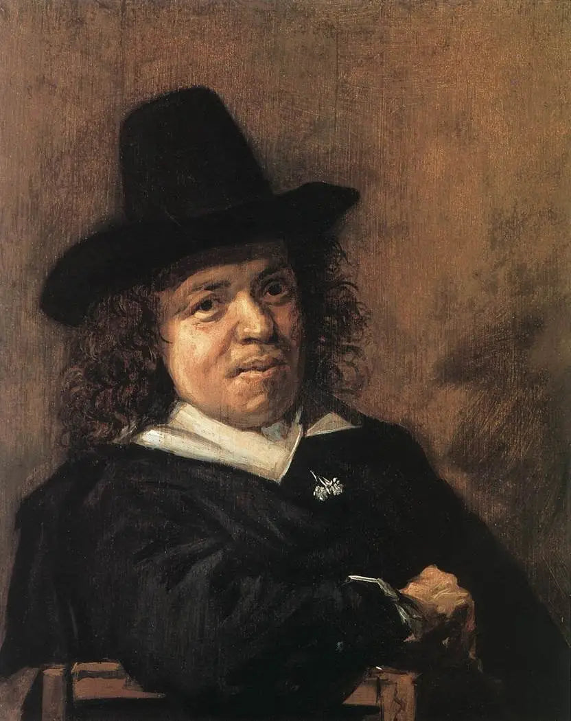 Portrait de Frans Jansz. Post (1612-1680) - Frans Hals image 1 copie peinte à la main à l’huile