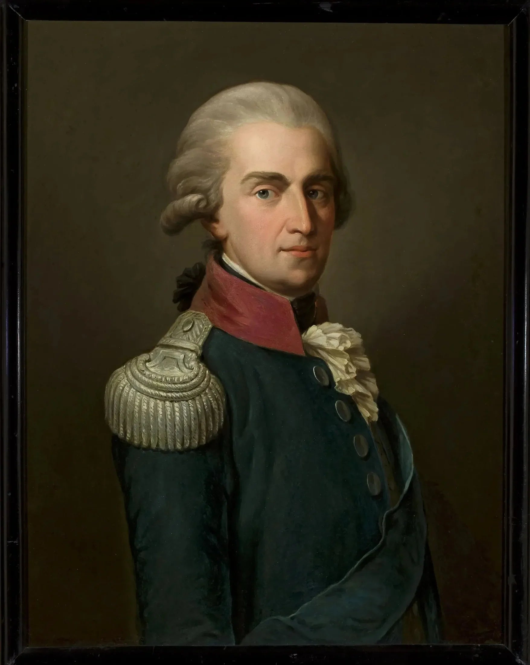 Portrait de Frédéric-Auguste, duc de Varsovie - Anton Graff image 1 reproduction artisanale de tableau