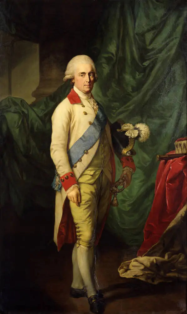 Portrait de Frédéric Auguste Ier de Saxe (1750-1827) - Anton Graff image 1 tableau peint à l’huile sur toile