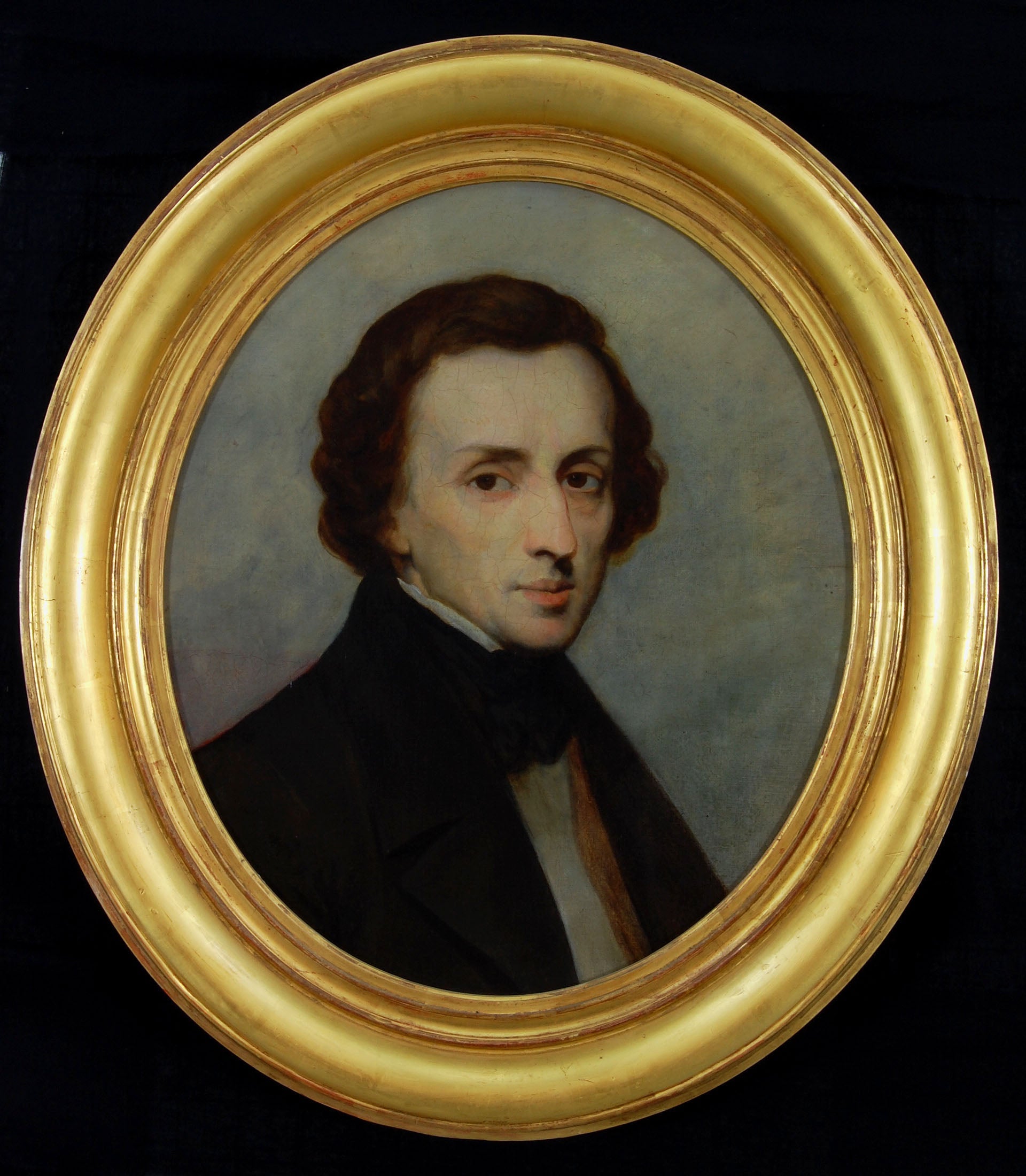 Portrait de Frédéric Chopin - Ary Scheffer image 1 tableau peint à l’huile sur toile