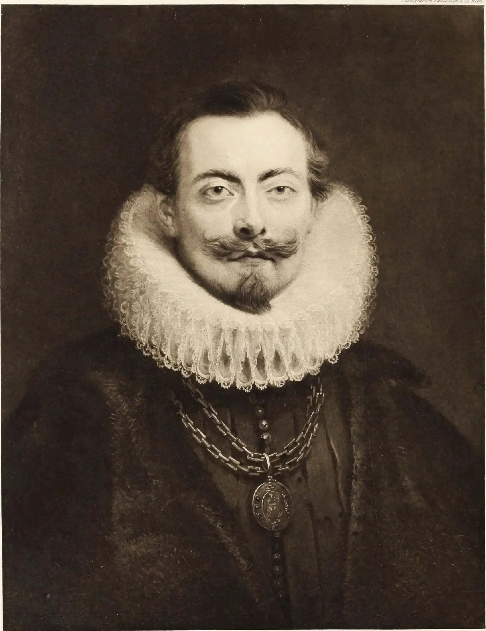 Portrait de Frédéric Marselaer - Antoine van Dyck image 1 copie de tableau peinte à la main