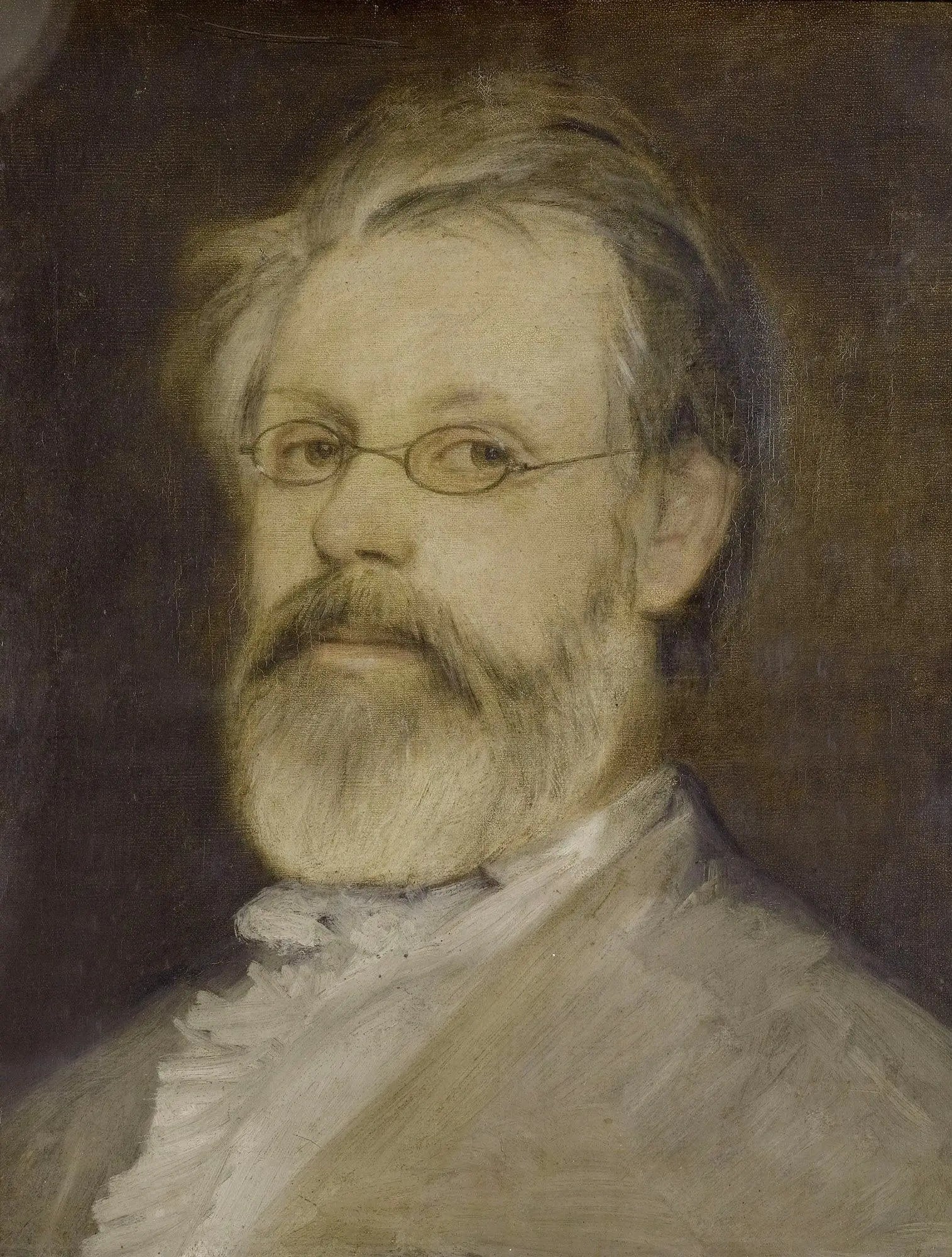 Portrait de Friedrich Weber - Arnold Böcklin image 1 copie de tableau peinte à la main