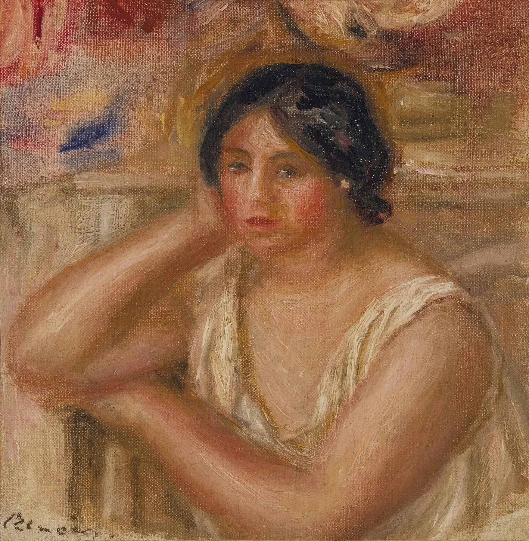 Portrait de Gabrielle - Pierre-Auguste Renoir image 1 reproduction d’œuvre d’art à l’huile