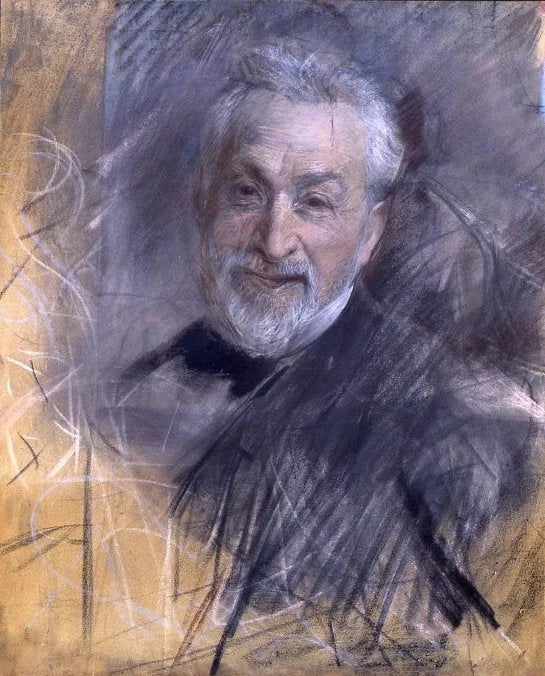 Portrait de Gaetano Braga - Giovanni Boldini image 1 copie peinte à la main à l’huile