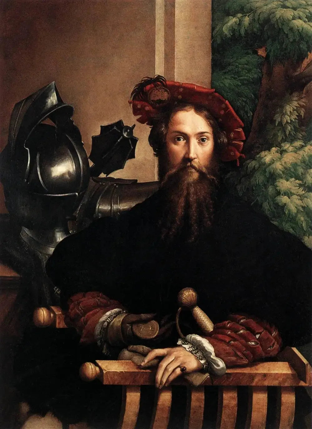 Portrait de Galéazzo Sanvitale - Parmigianino image 1 copie de tableau peinte à la main