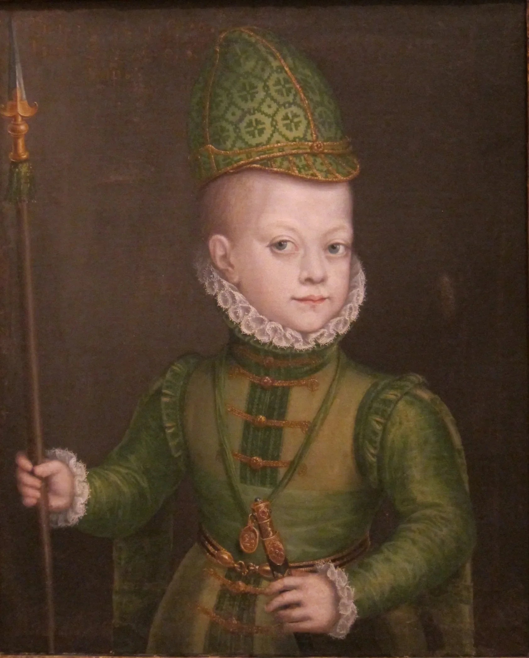Portrait de garçon - Sofonisba Anguissola image 1 copie peinte à la main à l’huile