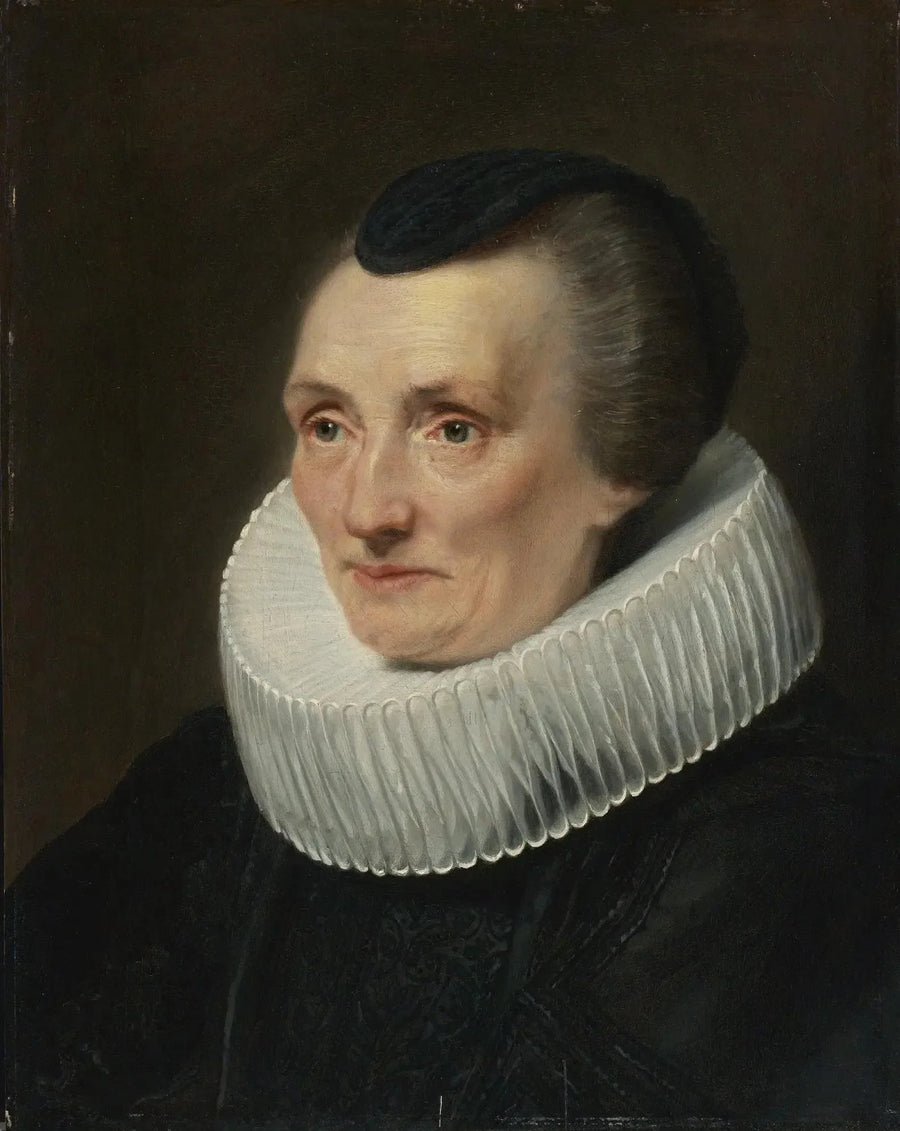 Portrait de Geertruide de Wael - Antoine van Dyck