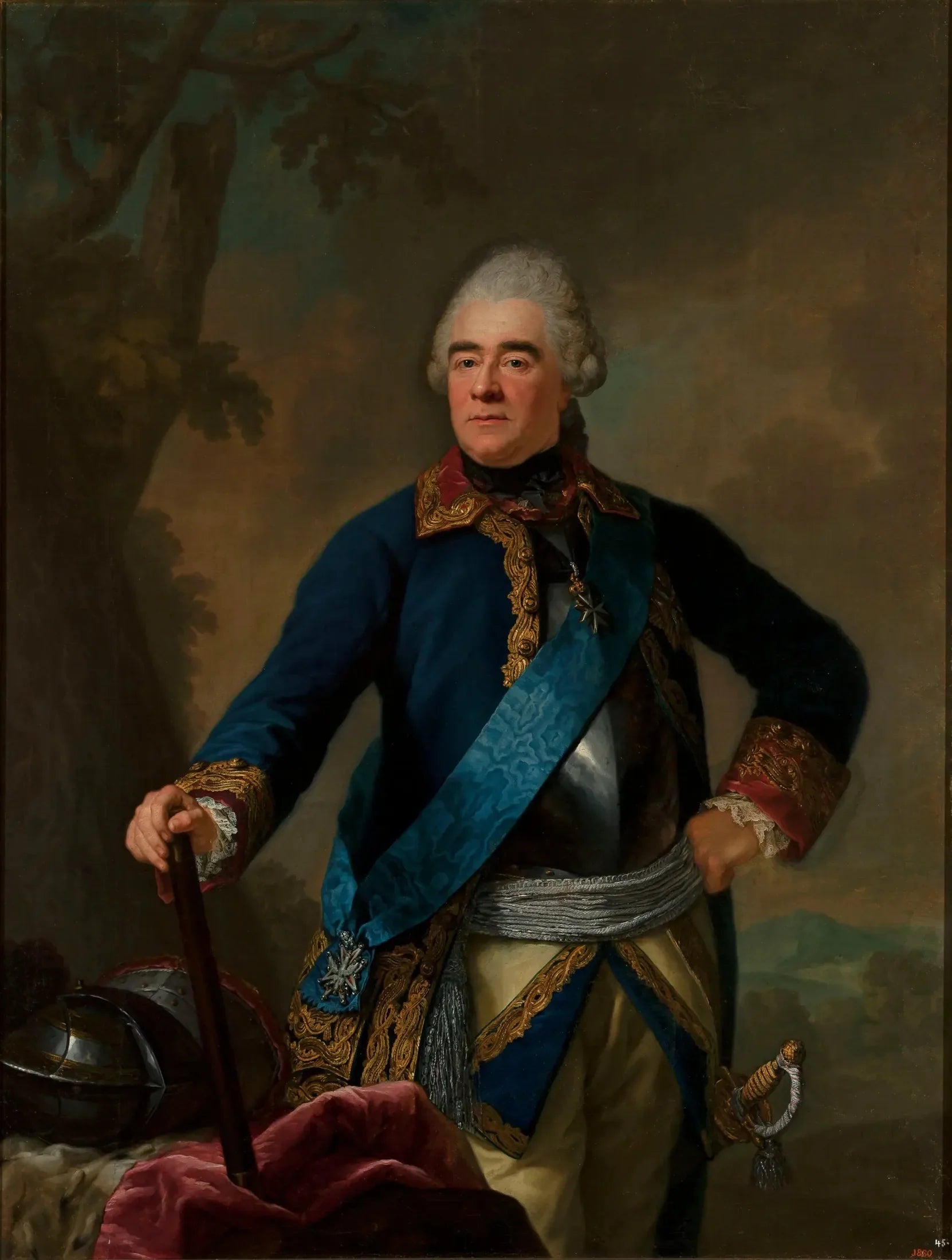 Portrait de Georg Sachs. - Anton Graff image 1 tableau peint à l’huile sur toile