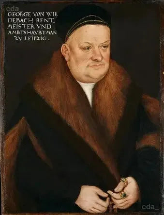 Portrait de Georg von Wiedebach - Lucas Cranach the Elder image 1 tableau peint à l’huile sur toile