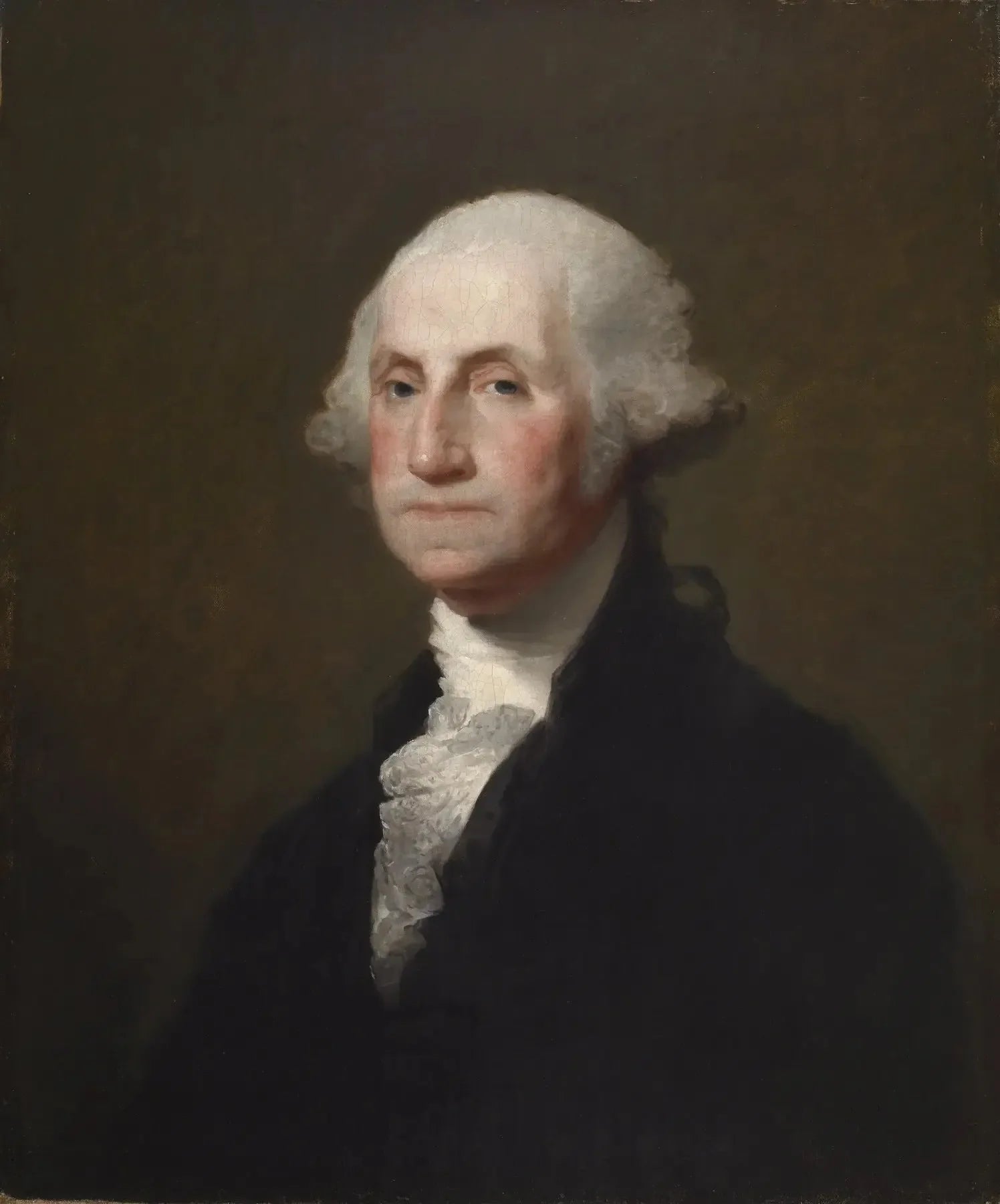 Portrait de George Washington - Gilbert Stuart image 1 reproduction artisanale de tableau