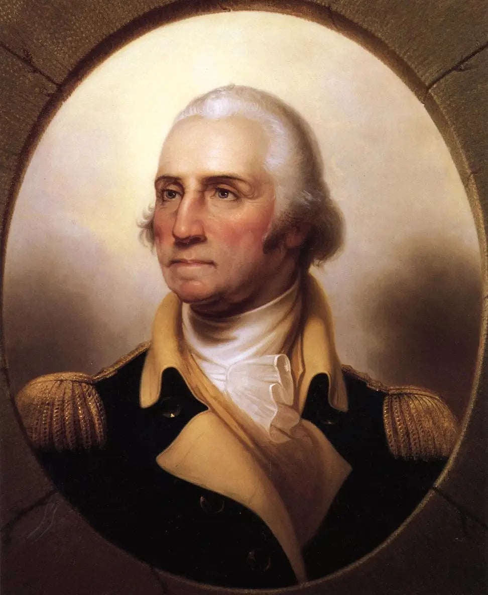 Portrait de George Washington - Rembrandt Peale image 1 reproduction artisanale de tableau