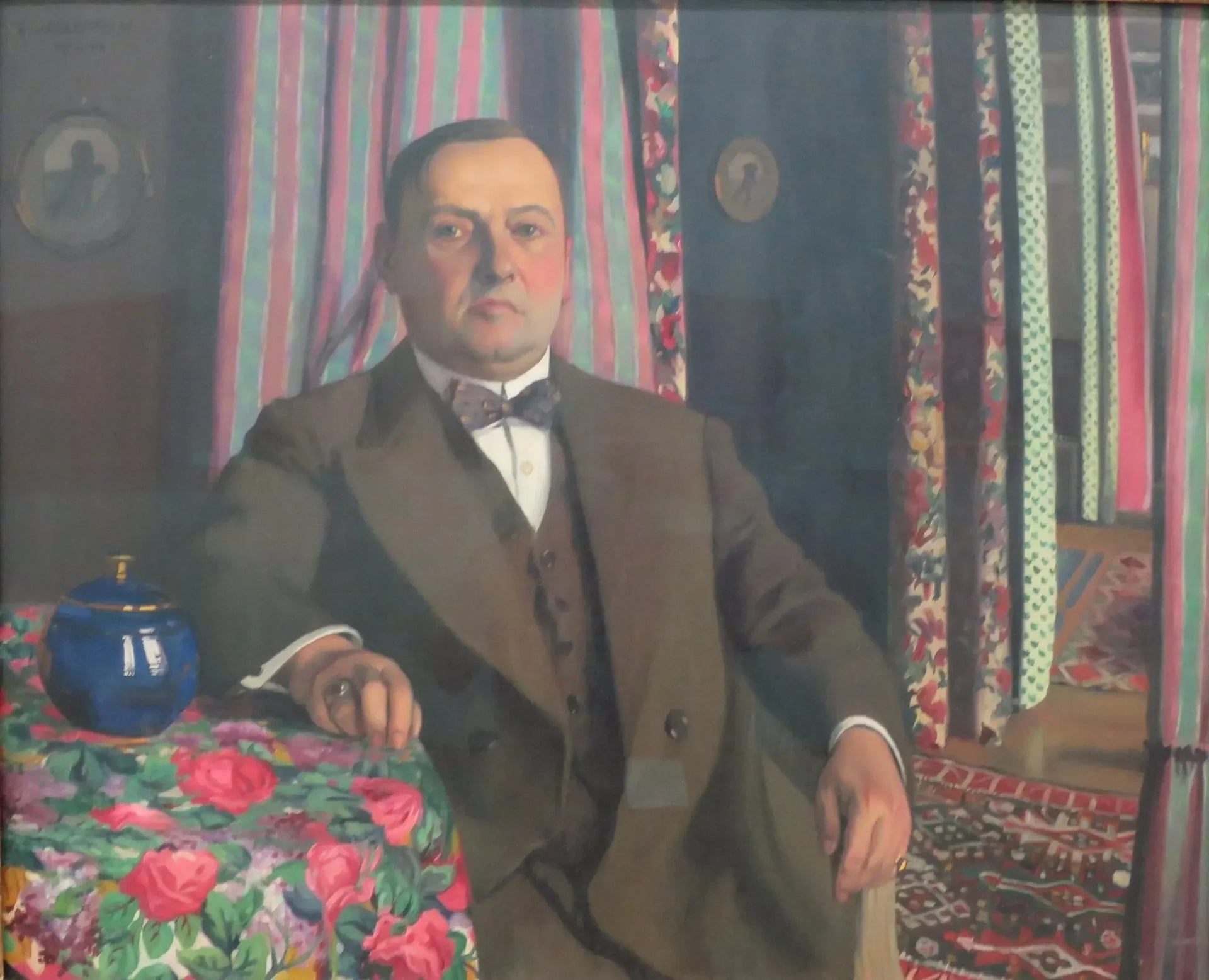 Portrait de Georges Haasen - Félix Vallotton image 1 reproduction de peinture à l’huile