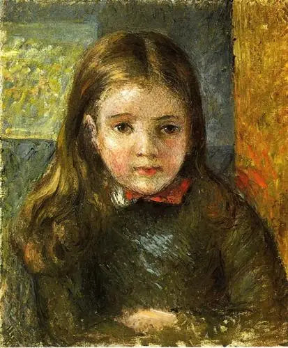 Portrait de Georges Pissarro - Camille Pissarro