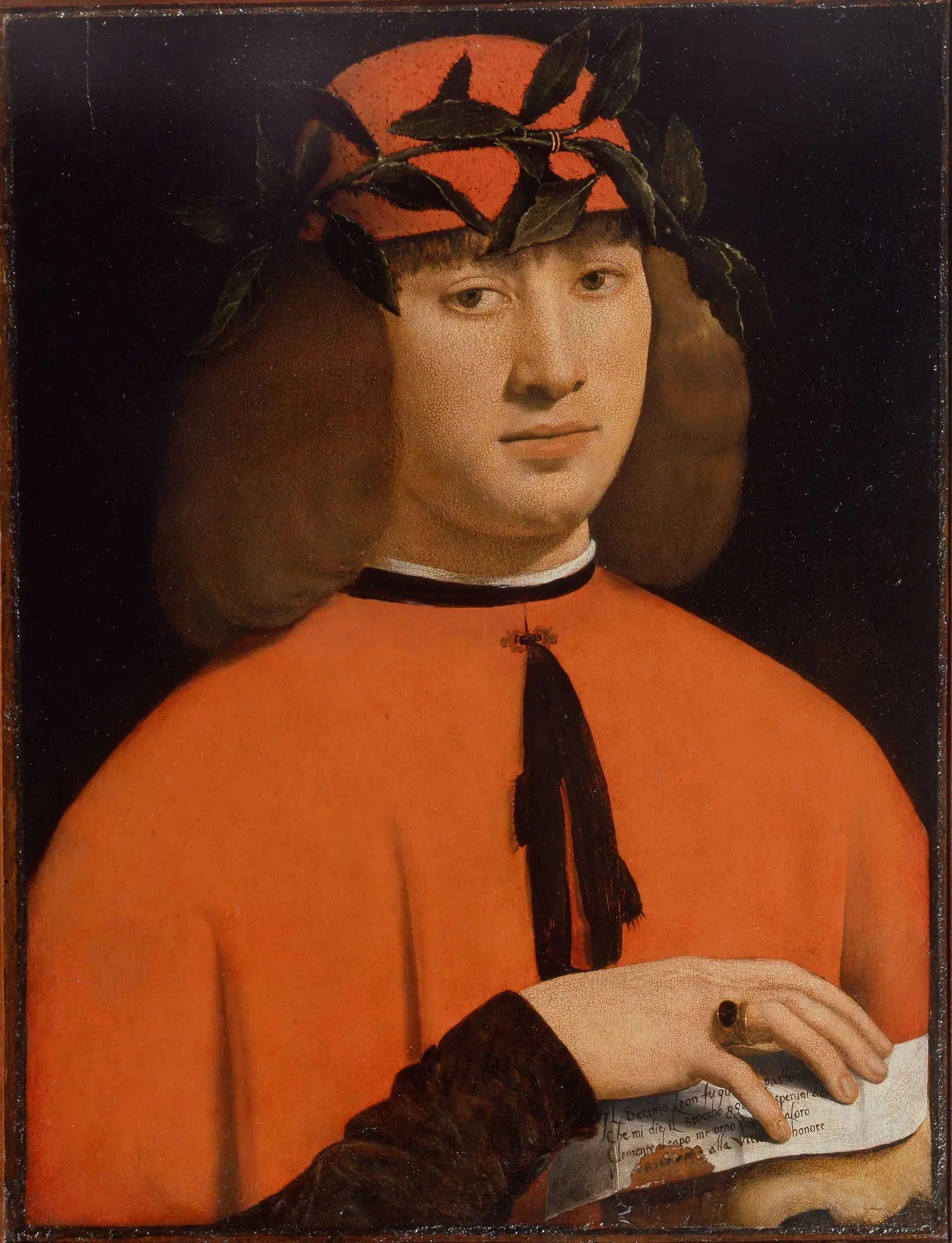 Portrait de Gerolamo Casio - Giovanni Antonio Boltraffio image 1 copie peinte à la main à l’huile