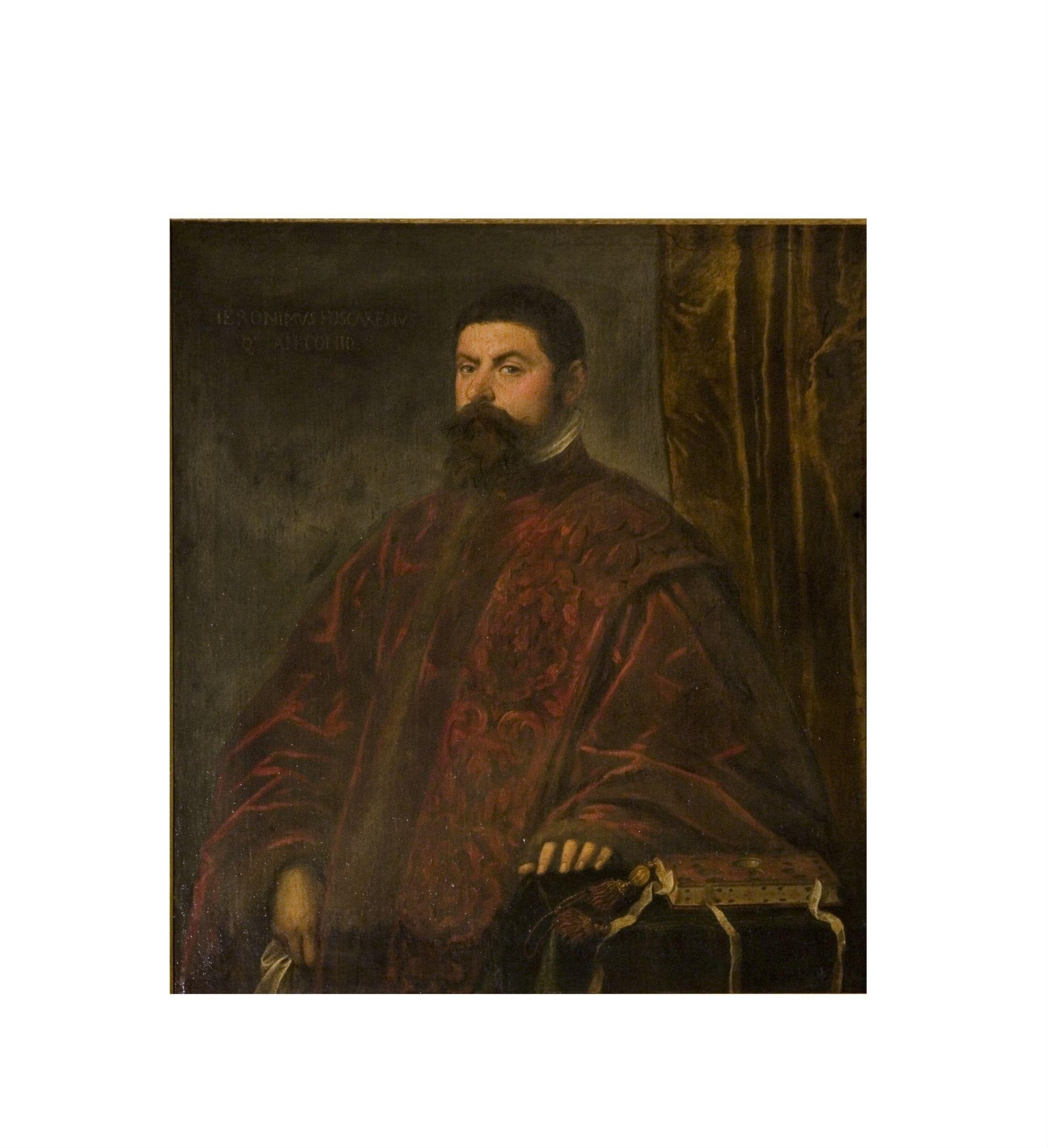 Portrait de Geronimo Foscarini, procurateur de Saint-Marc - Jacopo Tintoretto image 1 reproduction artisanale de tableau