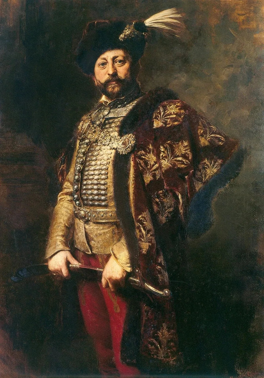 Portrait de Géza Andrássy (1856-1938) - Gyula Benczúr image 1 reproduction artisanale de tableau