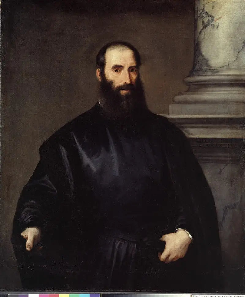 Portrait de Giacomo Doria - Titian image 1 reproduction artisanale de tableau