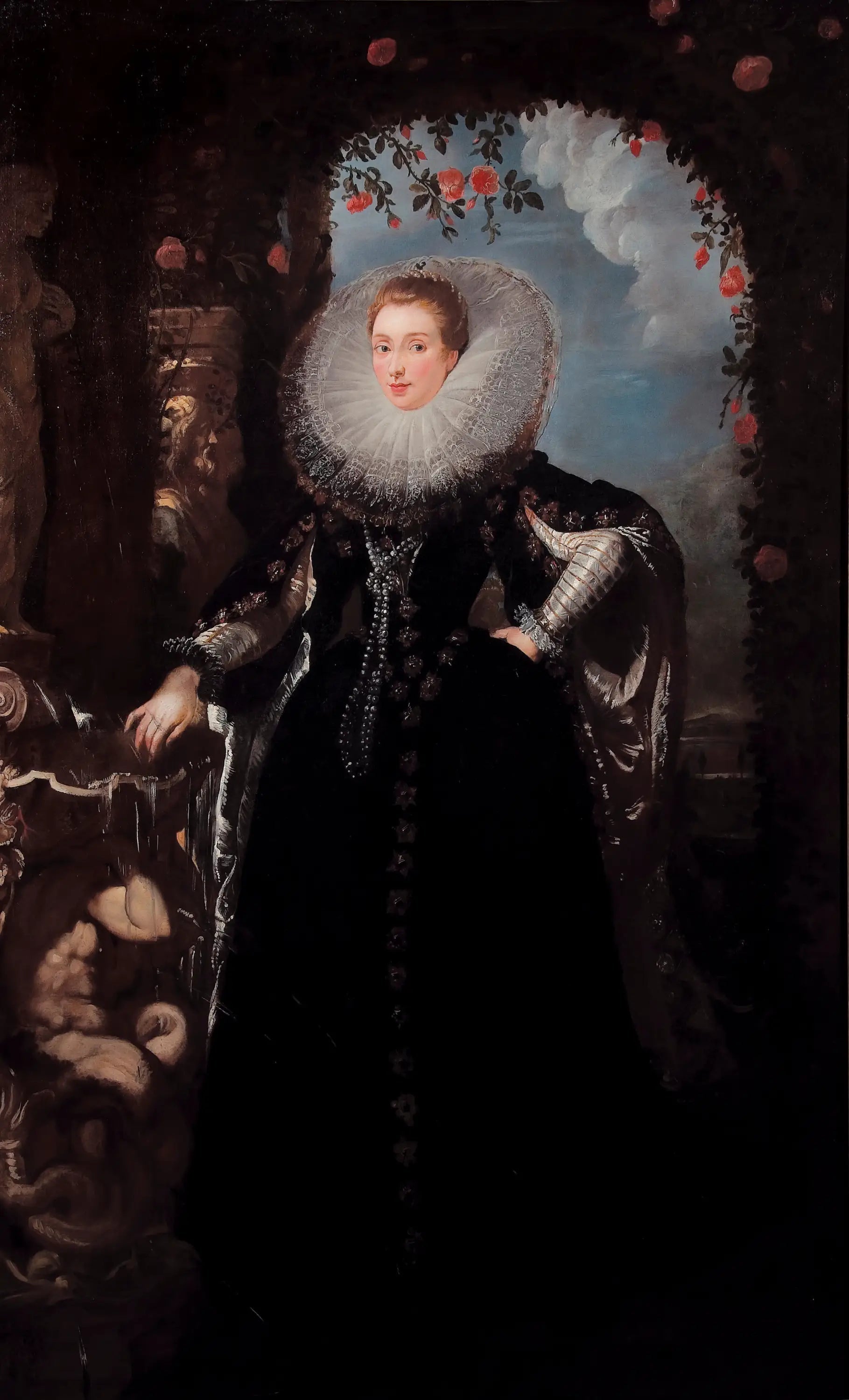 Portrait de Giovanna Spinola Pavese - Peter Paul Rubens image 1 reproduction de peinture à l’huile