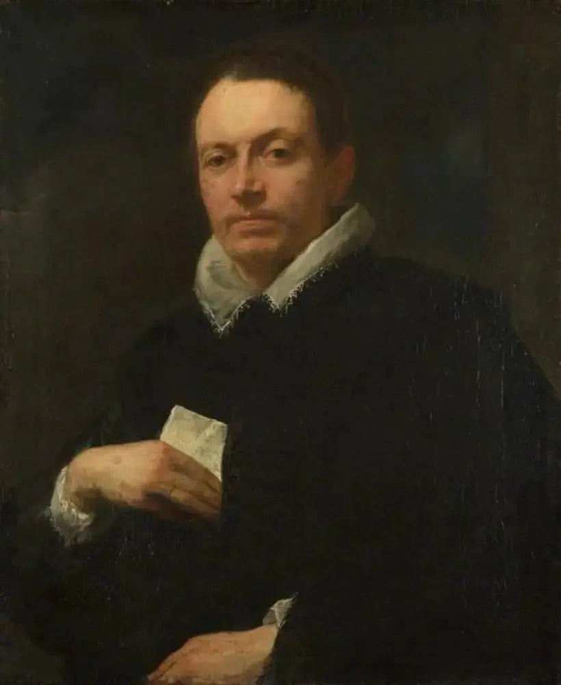 Portrait de Giovanni Battista Cattaneo - Antoine van Dyck image 1 copie peinte à la main à l’huile