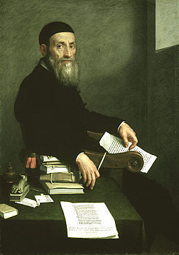 Portrait de Giovanni Bressani (1490 - 1560) - Giovanni Battista Moroni image 1 reproduction réalisée par Alpha Reproduction