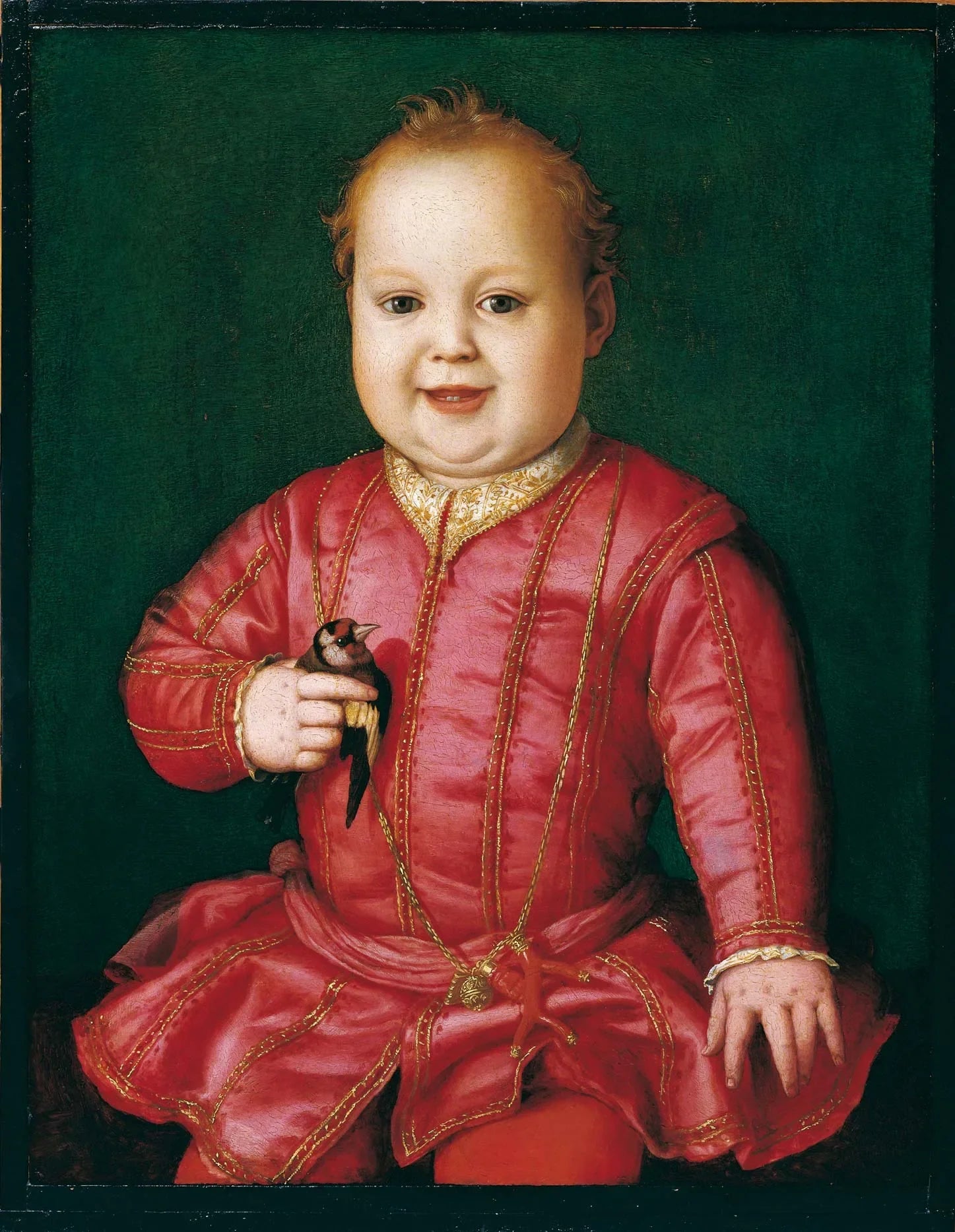 Portrait de Giovanni de Médicis enfant - Bronzino image 1 tableau peint à l’huile sur toile