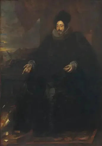 Portrait de Giovanni Vincenzo Imperiale - Antoine van Dyck image 1 reproduction de peinture à l’huile
