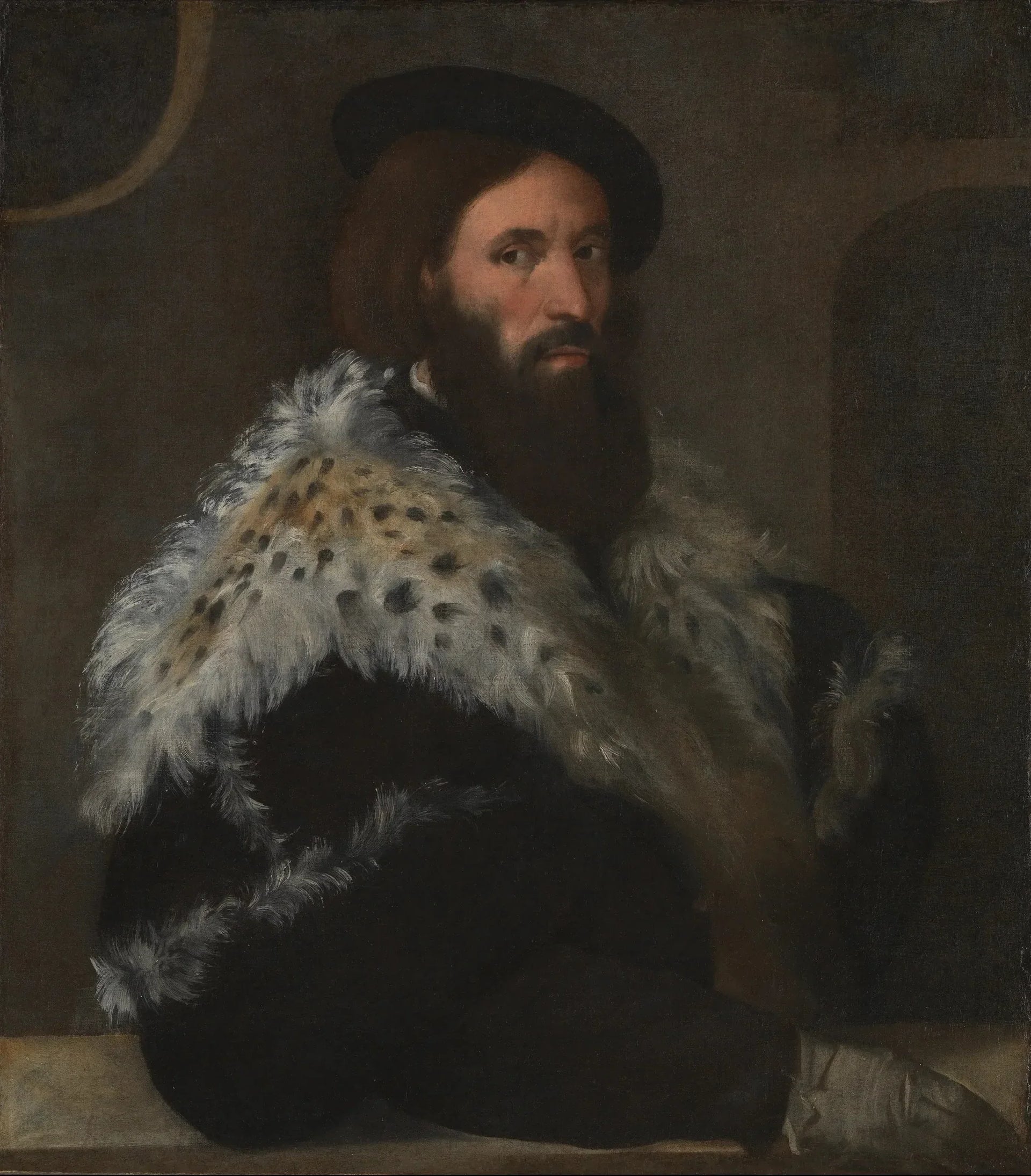 Portrait de Girolamo Fracastoro - Titian image 1 reproduction d’œuvre d’art à l’huile