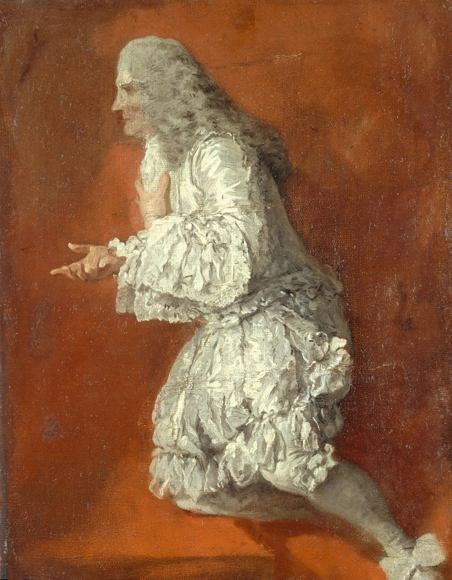 Portrait de Girolamo Vaini, prince de Cantapulo (1679-1744) - Pierre Subleyras image 1 copie de tableau peinte à la main