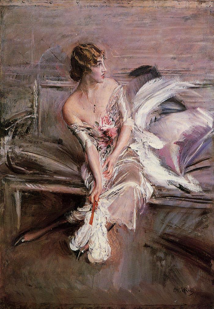 Portrait de Gladys Deacon - Giovanni Boldini image 1 reproduction de peinture à l’huile