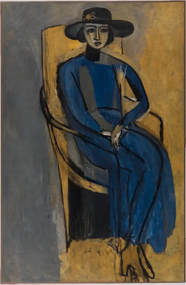 Portrait de Greta Prozor - Henri Matisse
