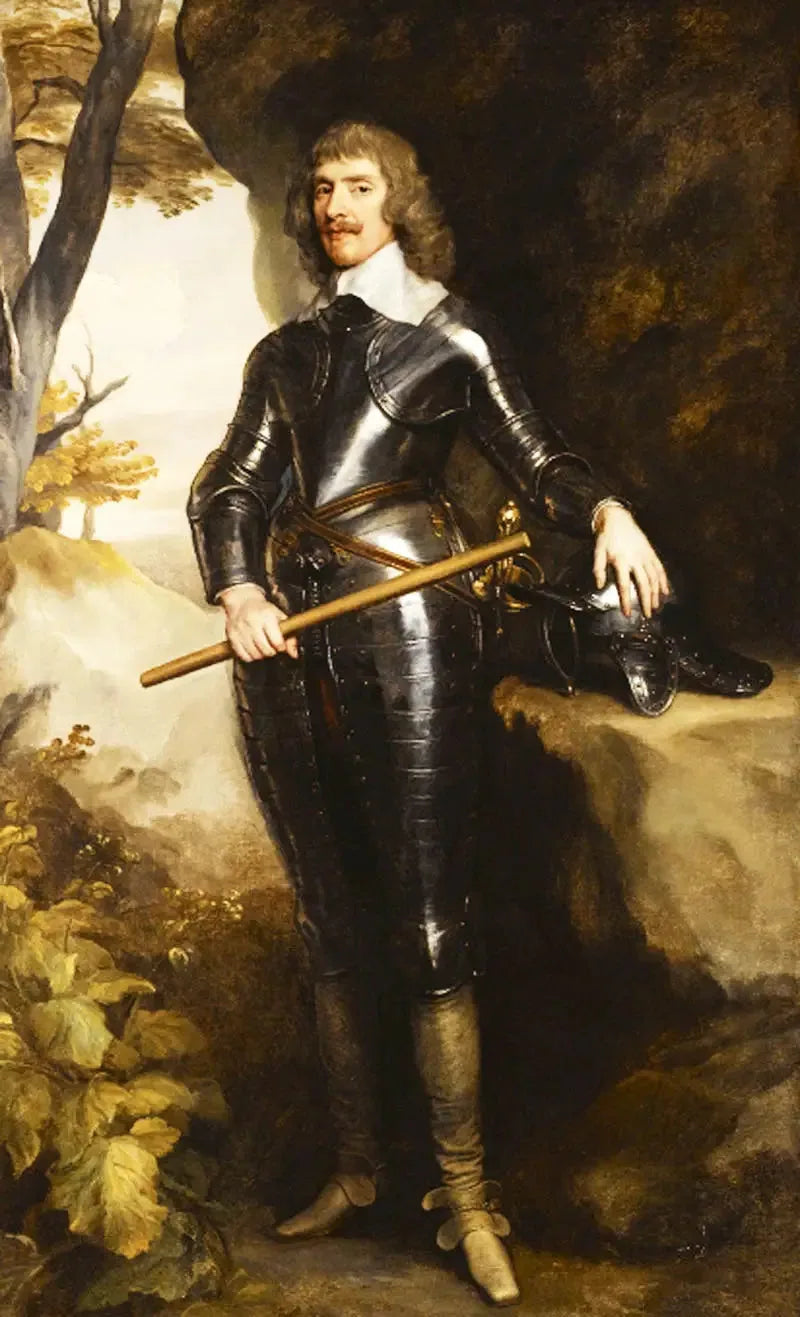 Portrait de Guillaume, 1er comte de Craven (1608-1697) - Antoine van Dyck image 1 copie peinte à la main à l’huile