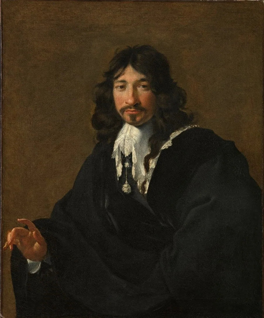 Portrait de Guillaume Albert - Eustache Le Sueur image 1 tableau peint à l’huile sur toile