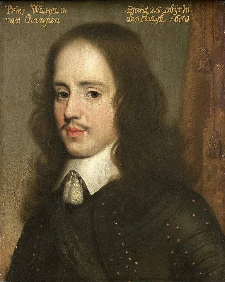 Portrait de Guillaume II (1626-1650), prince d'Orange - Gerrit van Honthorst image 1 copie peinte à la main à l’huile