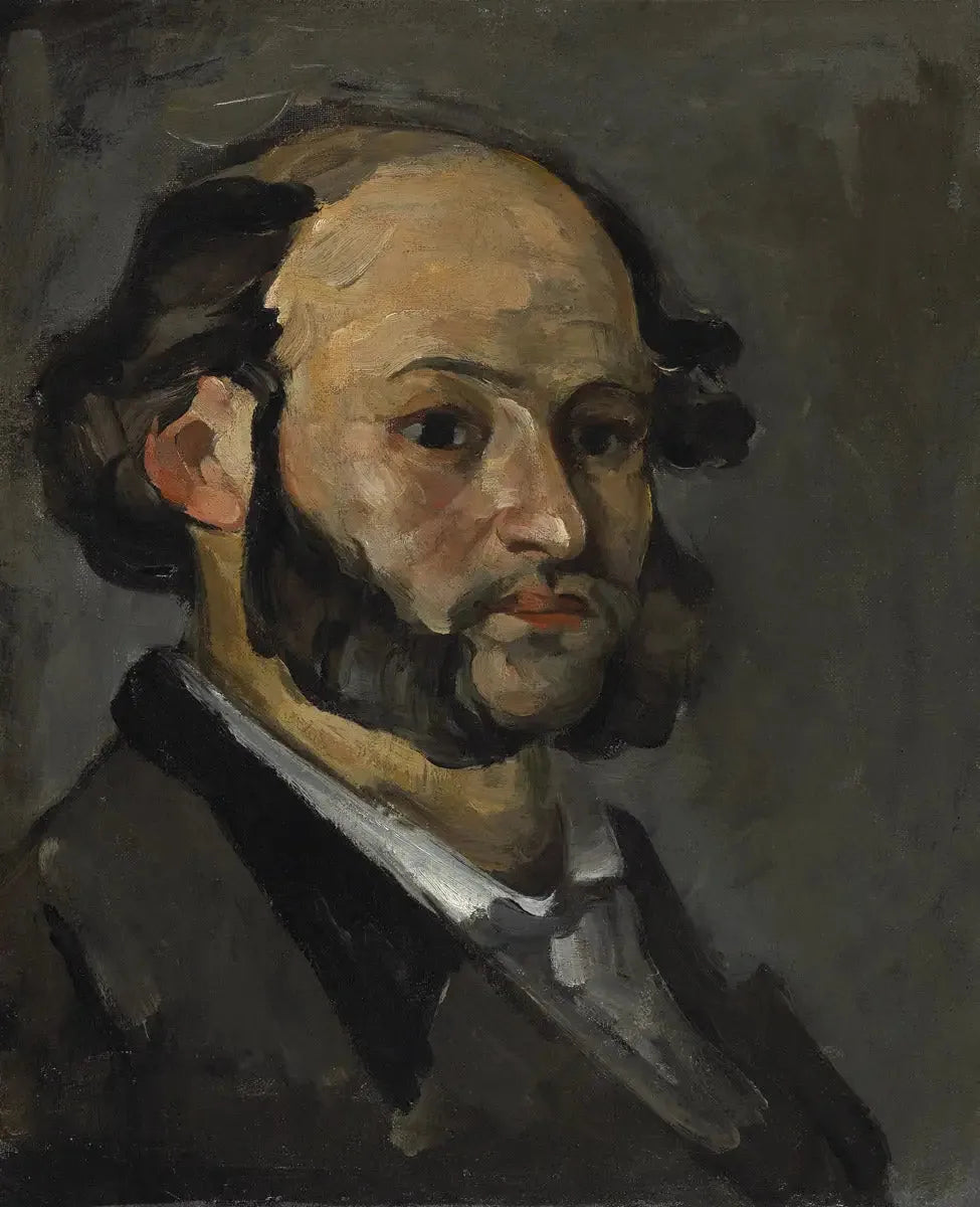 Portrait de Gustave Boyer - Paul Cézanne image 1 reproduction de peinture à l’huile