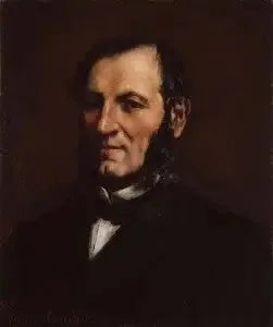 Portrait de Gustave Chaudey - Gustave Courbet