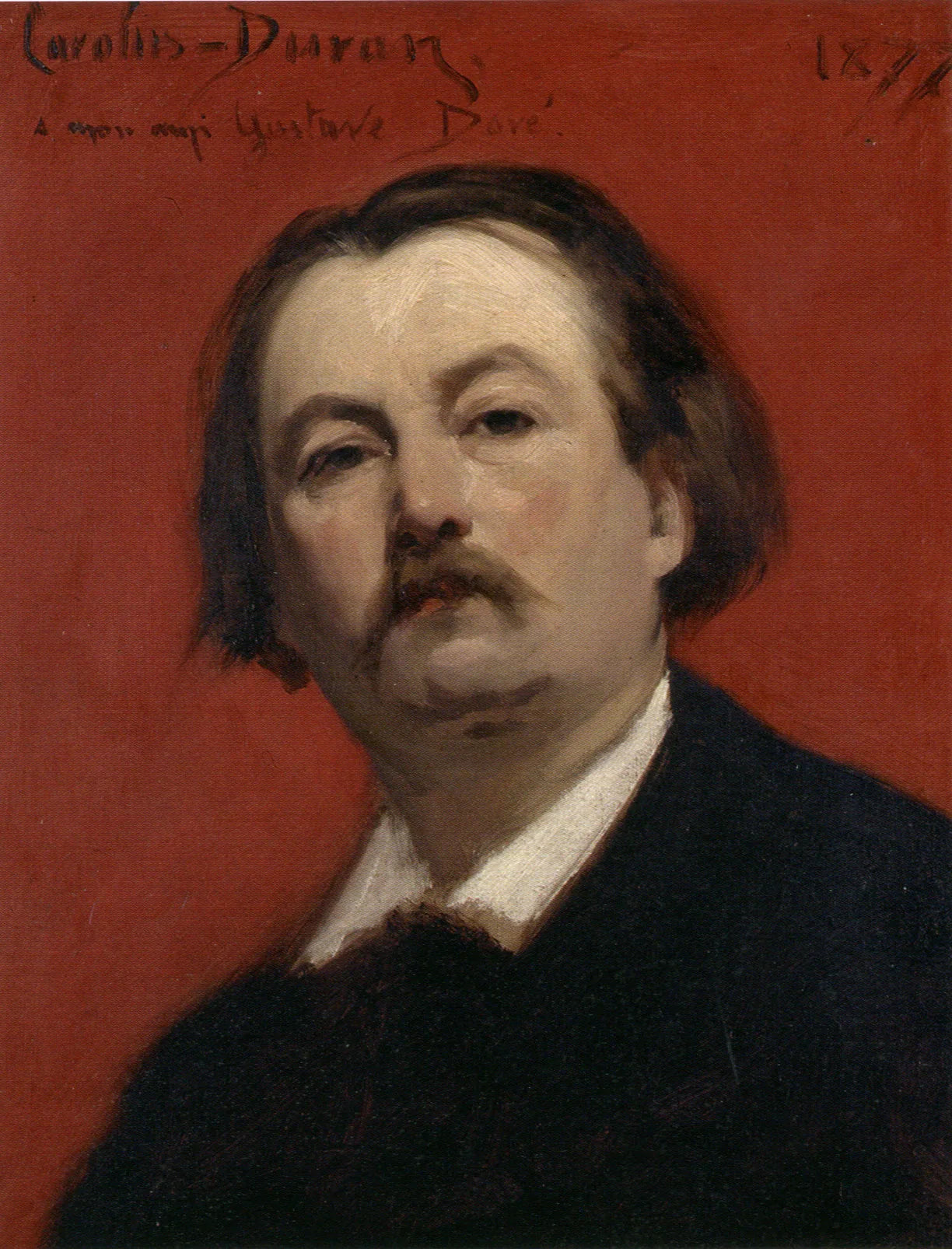 Portrait de Gustave Doré - Carolus-Duran image 1 copie peinte à la main à l’huile