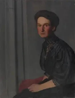 Portrait de Hedy Hahnloser - Félix Vallotton image 1 copie de tableau peinte à la main