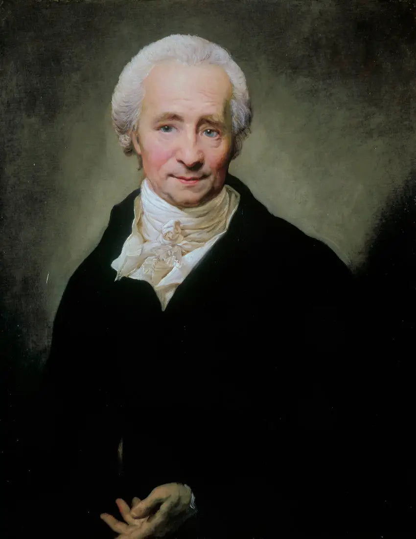 Portrait de Heinrich Gottfried Bauer - Anton Graff image 1 reproduction artisanale de tableau