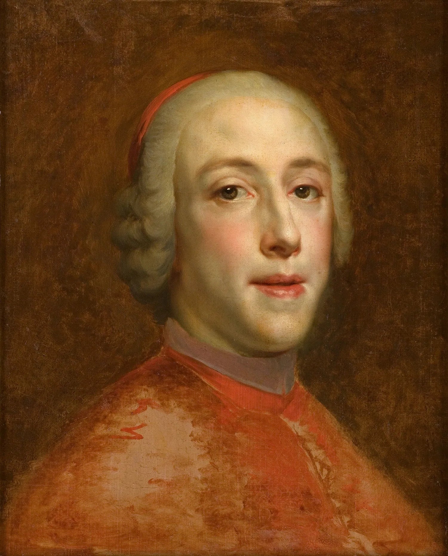 Portrait de Henri Édouard Stuart, cardinal duc d'Yorck - Anton Raphael Mengs image 1 reproduction d’œuvre d’art à l’huile