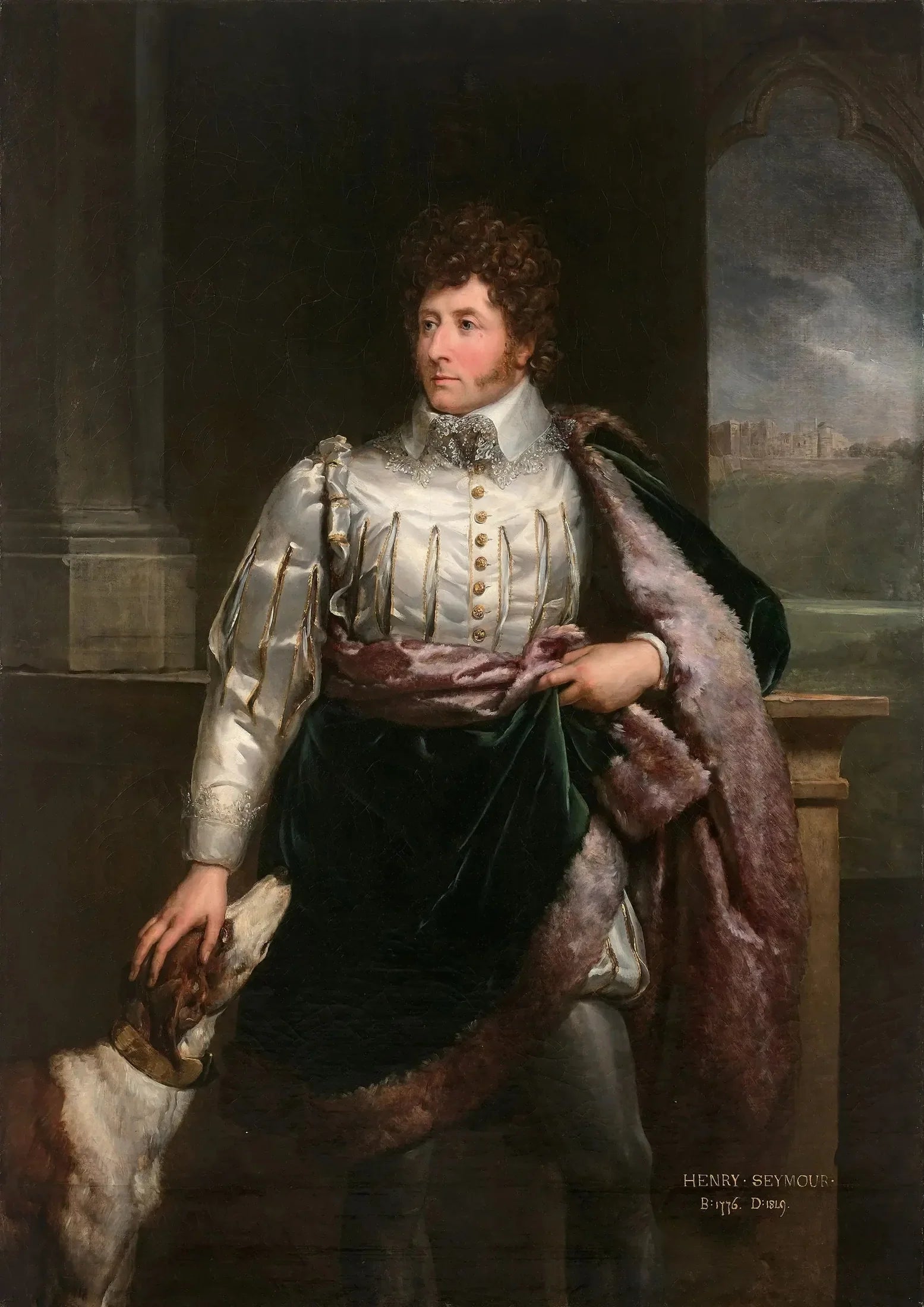 Portrait de Henry Seymour - François Gérard image 2 reproduction d’œuvre d’art à l’huile